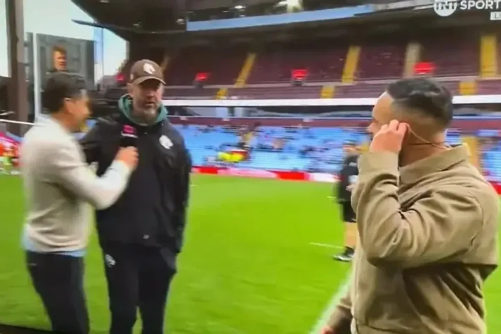 Geoff Parling and Craig Doyle