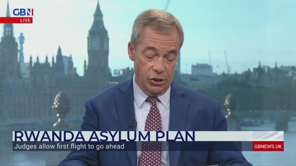 Human rights lawyer tells Nigel Farage UK 'may have to bring back' migrants from Rwanda