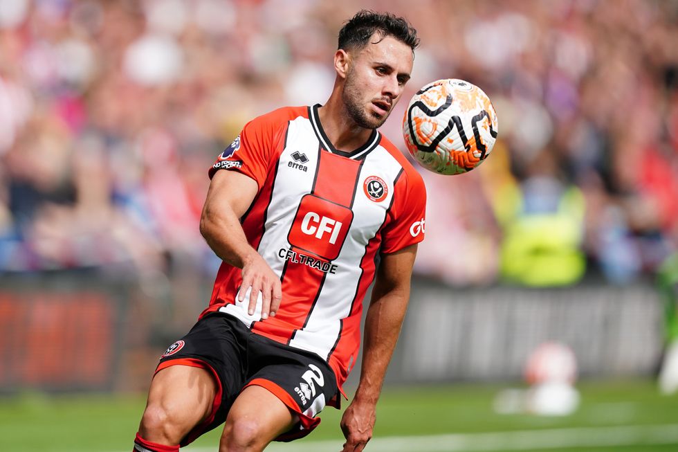 George Baldock spent seven years with Sheffield United