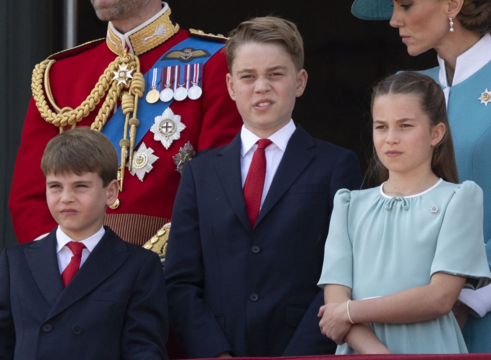 George, Charlotte and Louis