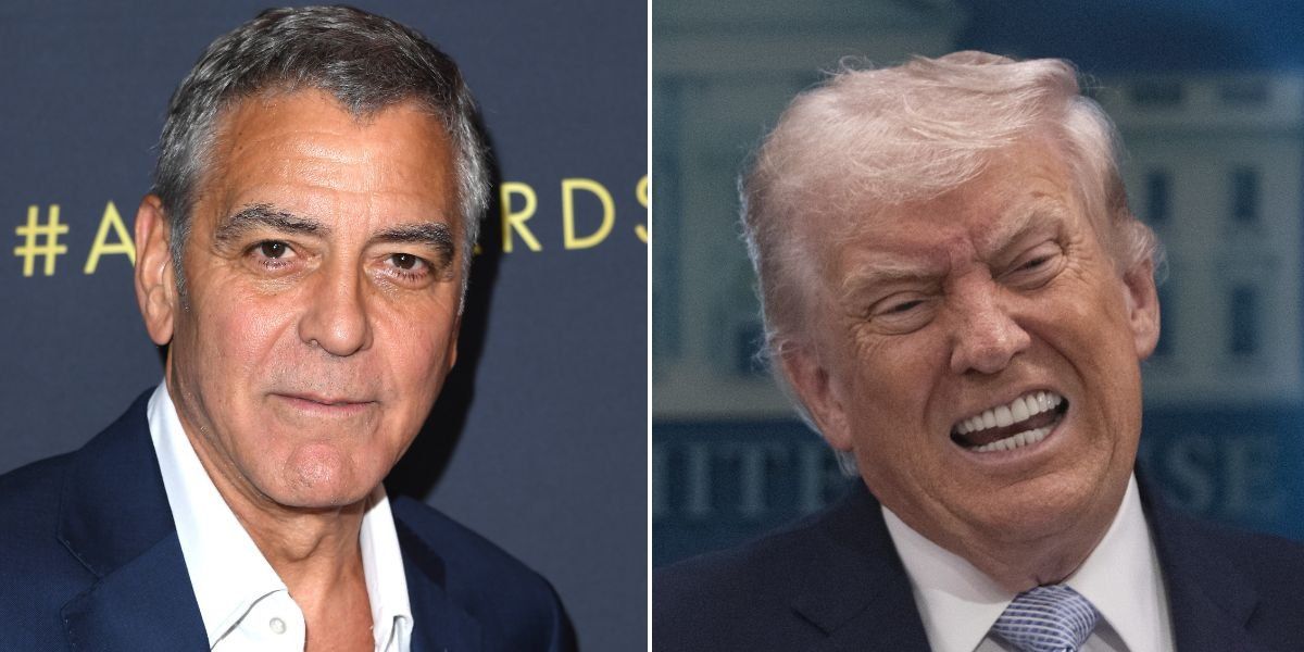 George Clooney, 64, claims Donald Trump ‘crossed the line’ after US President mocked star’s acting George Clooney, 64, claims Donald Trump ‘crossed the line’ after US President mocked star’s acting