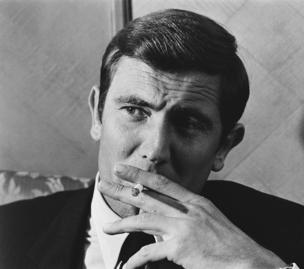 George Lazenby as James Bond