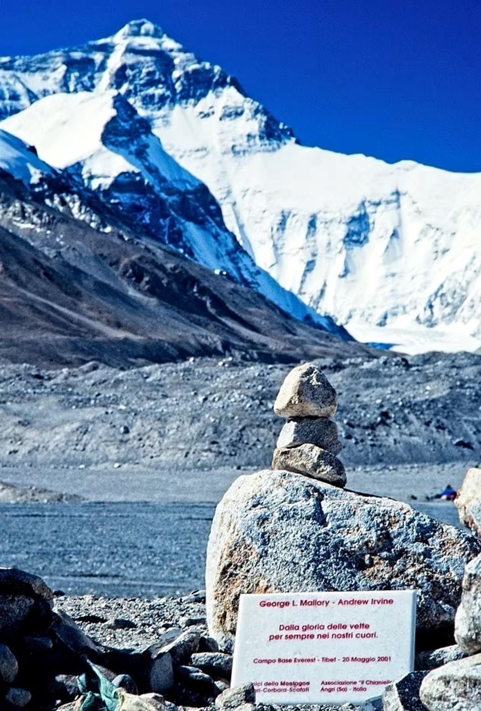 George Mallory, 37, and Andrew \u2018Sandy' Irvine, 22, were part of the 1924 expedition to climb the world\u2019s tallest mountain