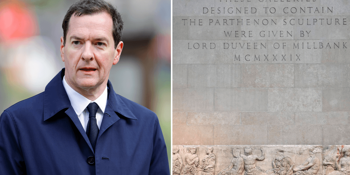George Osborne set to DEFY Rishi in Elgin Marbles row as he pursues deal with Greek PM George Osborne set to DEFY Rishi in Elgin Marbles row as he pursues deal with Greek PM