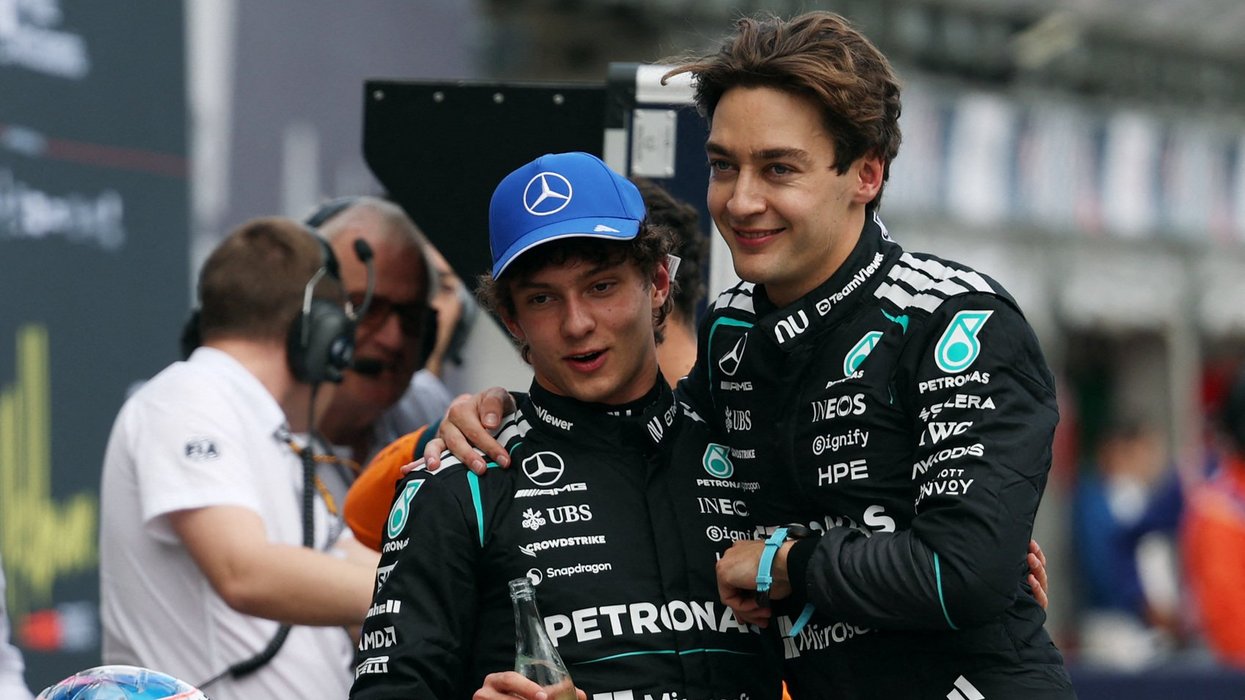 George Russell and Kimi Antonelli dominated the Australian qualifying