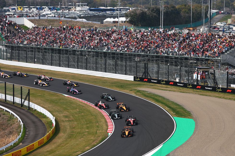 George Russell could only finish fourth at the Japanese Grand Prix