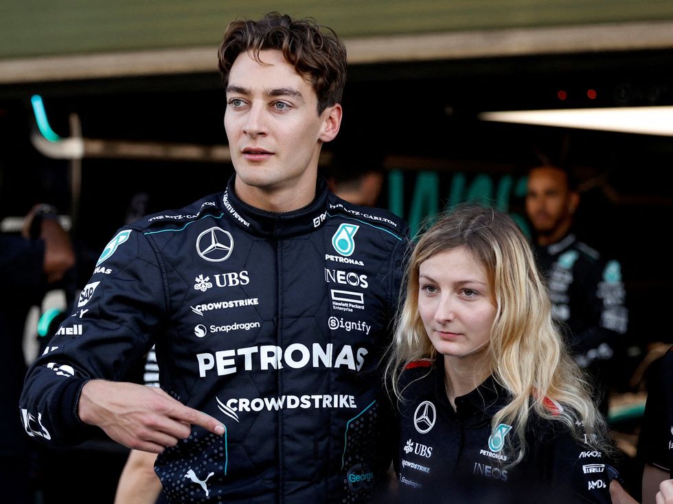 George Russell had plenty of praise for Mercedes rivals Red Bull and Ferrari