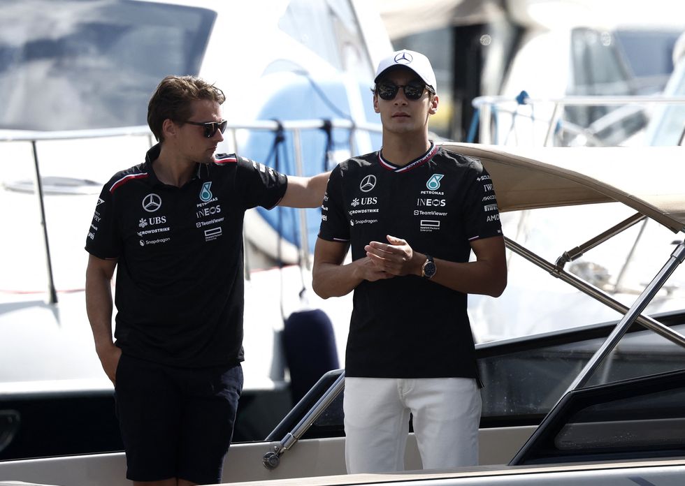 George Russell has outqualified Lewis Hamilton seven times this season