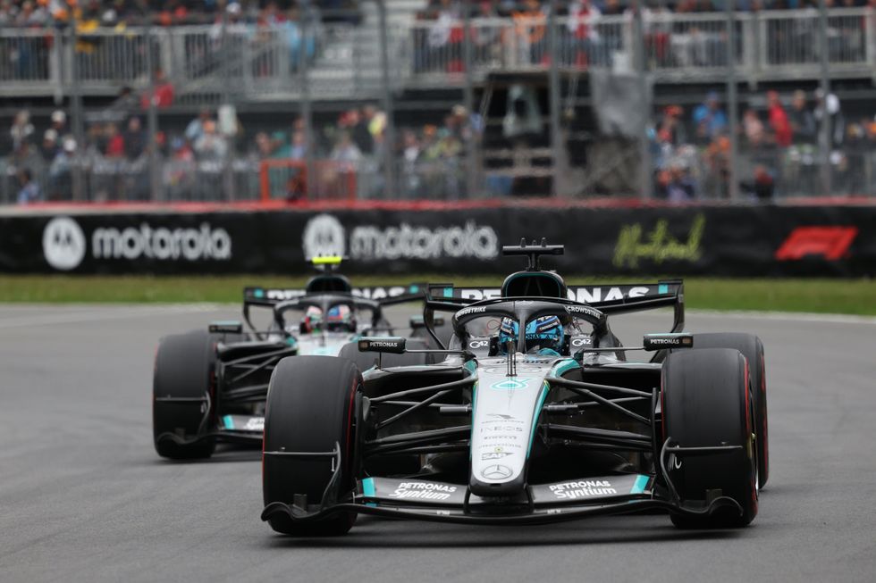 George Russell now trails Kimi Antonelli by 43 points in the F1 standings