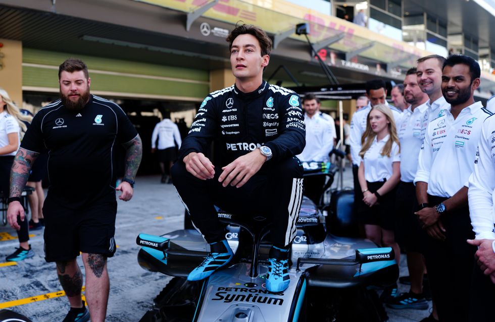 George Russell tried to score himself a Mercedes Formula One car for his collection during contract talks