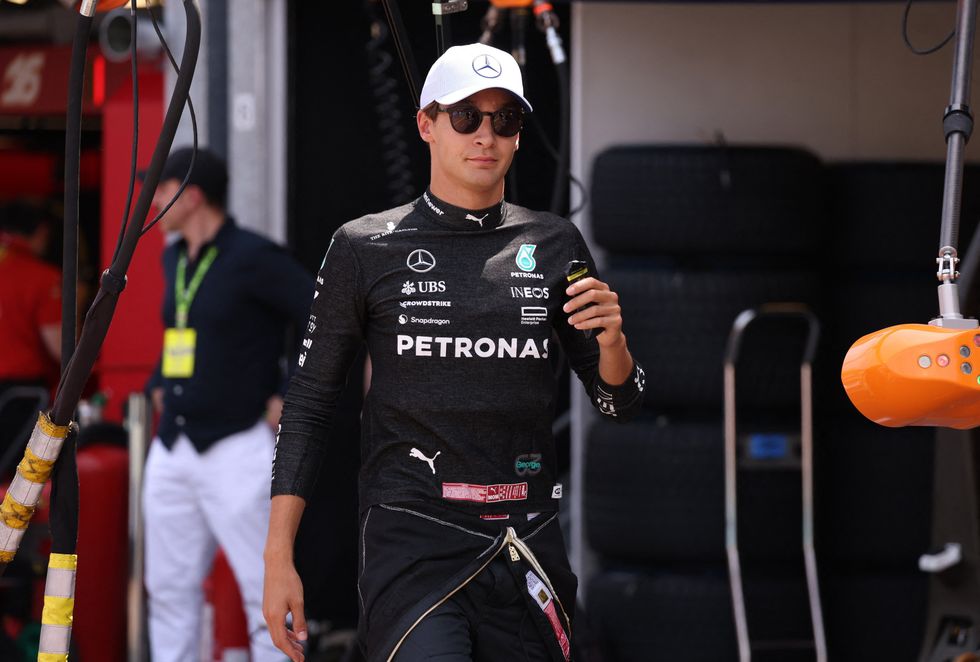 George Russell was given the new upgrade in Monaco