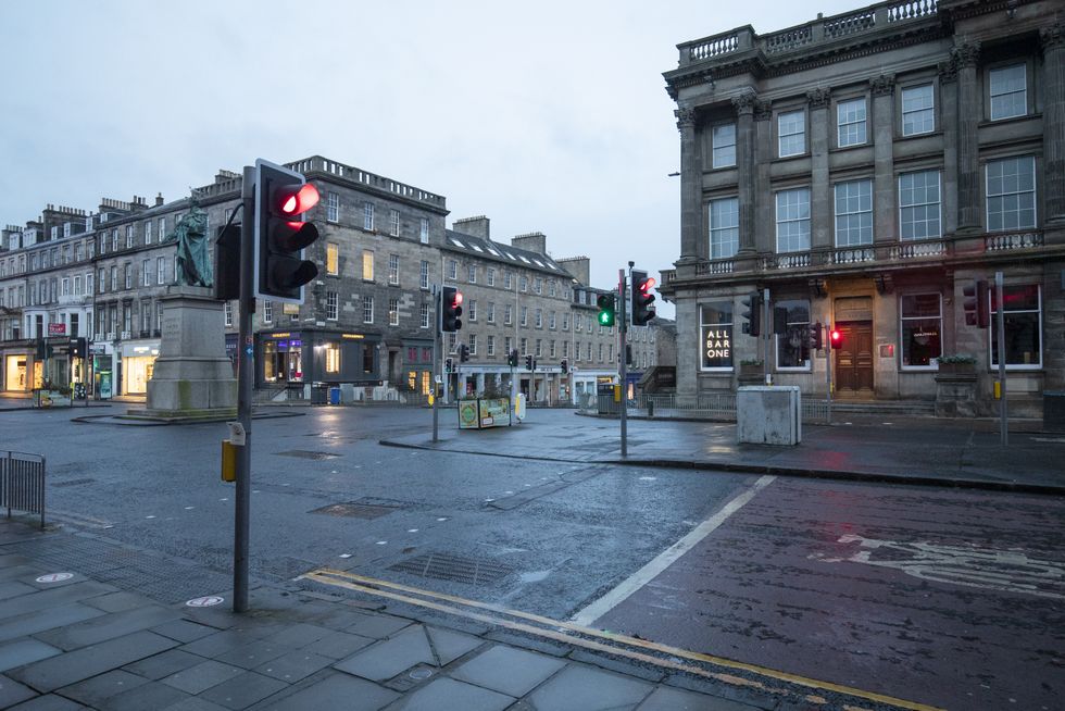 George Street, Edinburgh in Scotland, where Covid-19 restrictions have been increased for three weeks from today in response to a new strain of the virus. Mainland Scotland is now in Level 4  the toughest tier  and the islands have moved to Level 3.