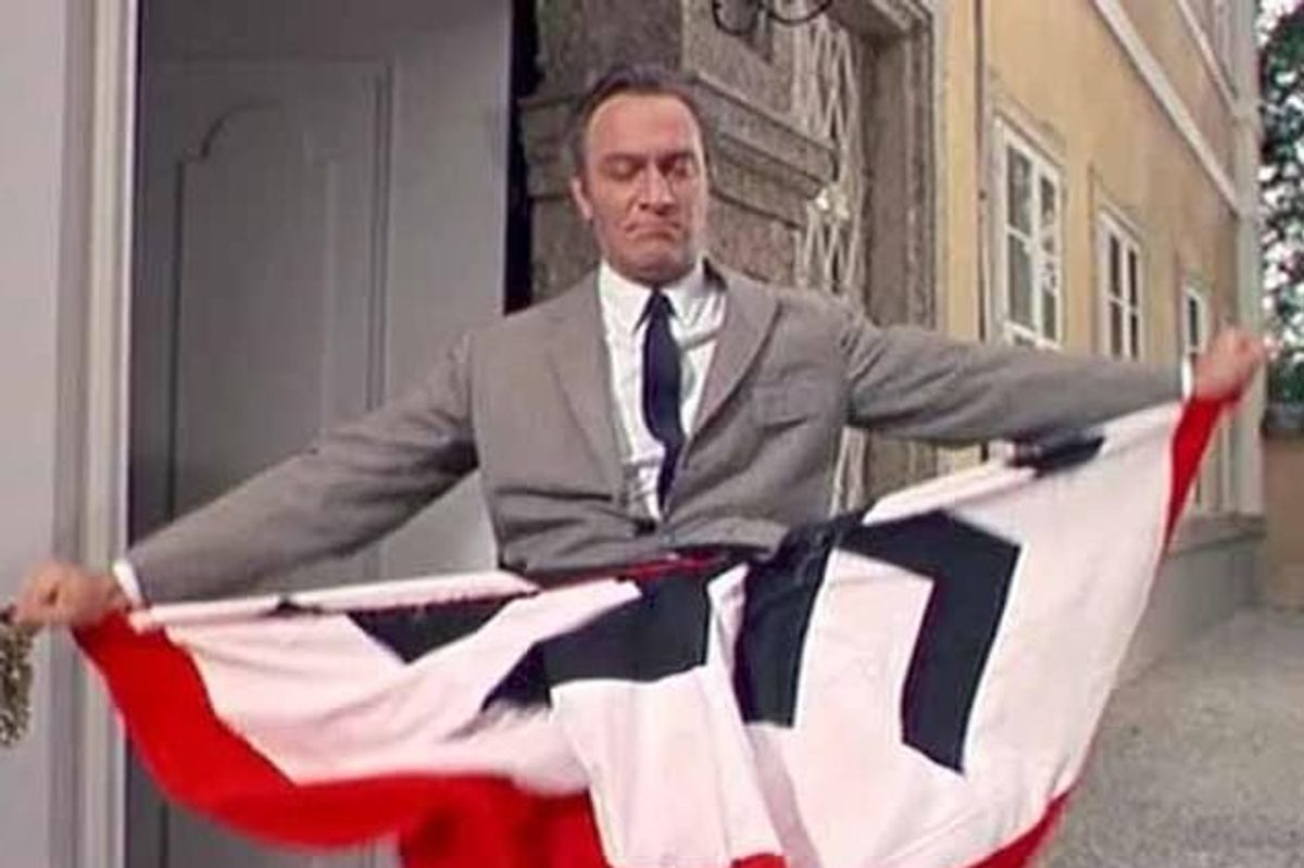 George von Trapp's character was written as vehemently anti-Nazi