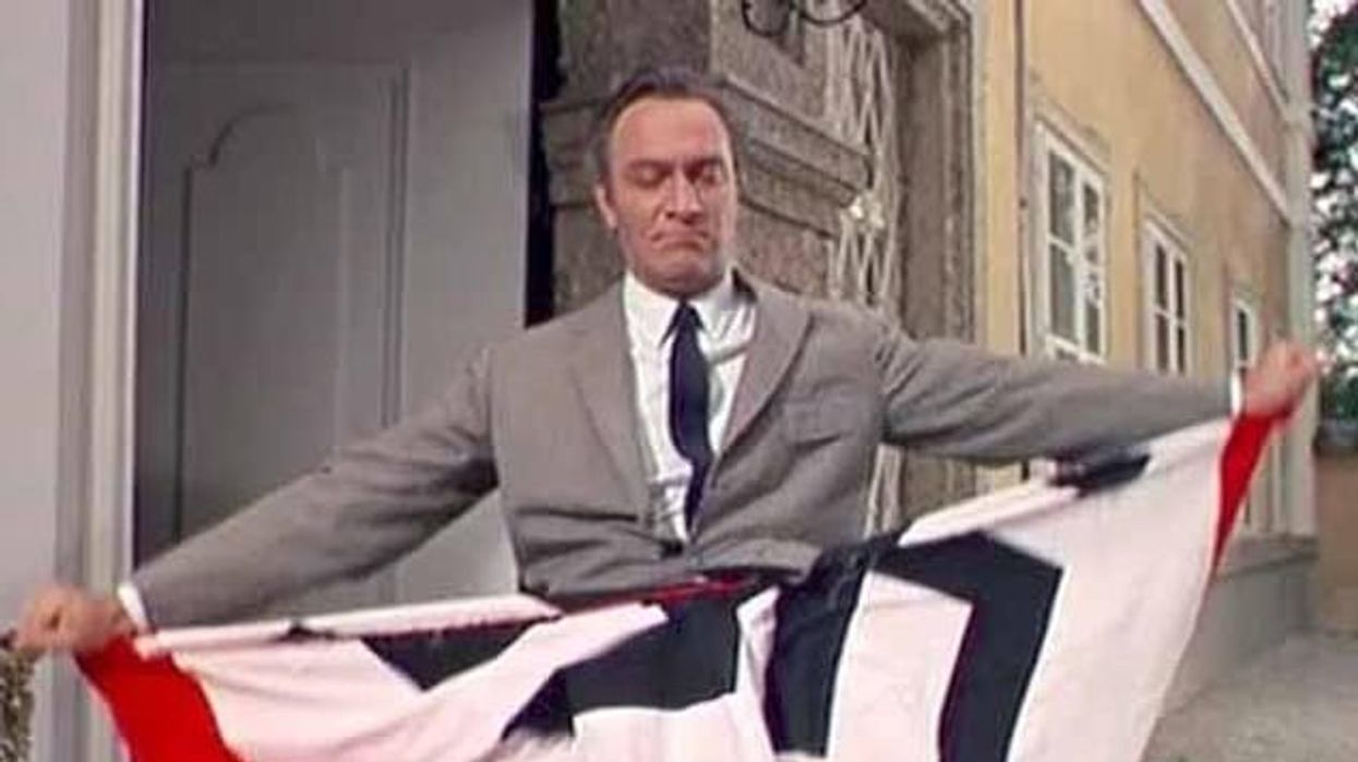 George von Trapp's character was written as vehemently anti-Nazi