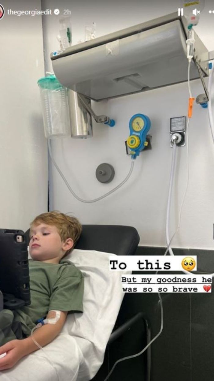 Georgia Horsley's son