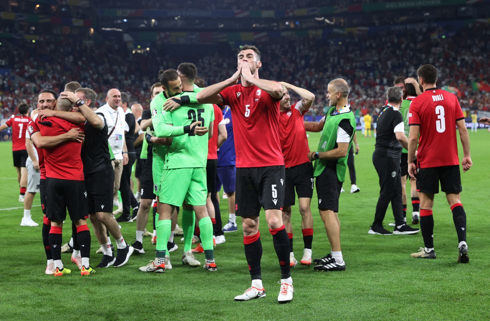 Georgia qualified mainly because Portugal had already won their group