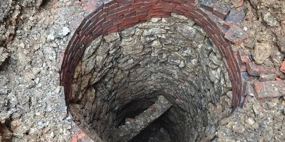 Renovators shocked after discovering Roman well while restoring historic building Renovators shocked after discovering Roman well while restoring historic building