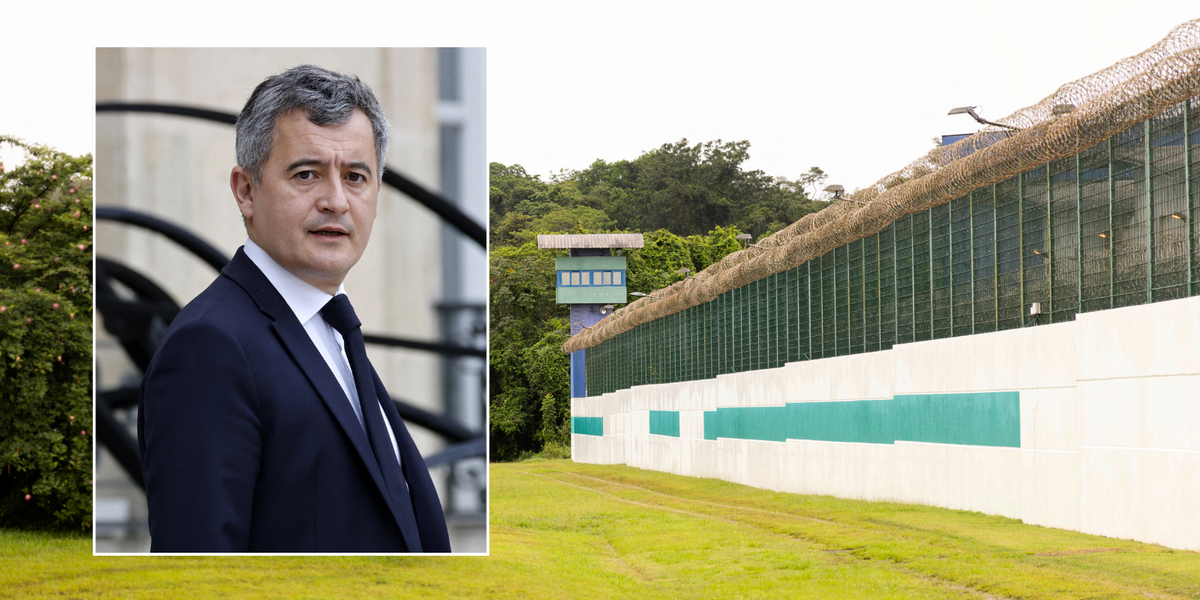 NextImg:France to build new high-security prison in the JUNGLE to host most 'dangerous' criminals