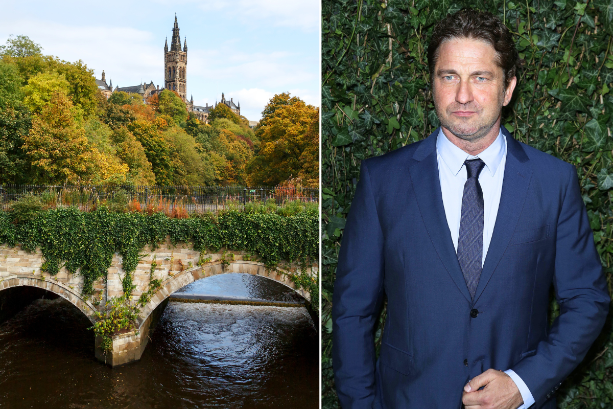Gerard Butler Glasgow