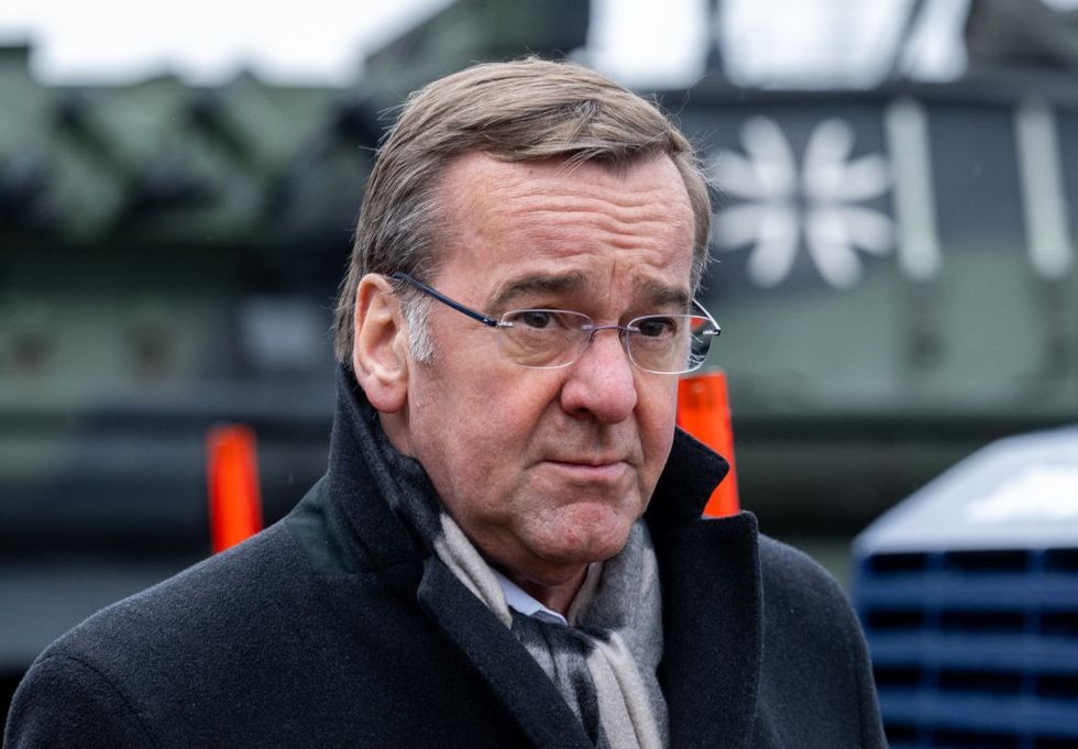German Defence Minister Boris Pistorius