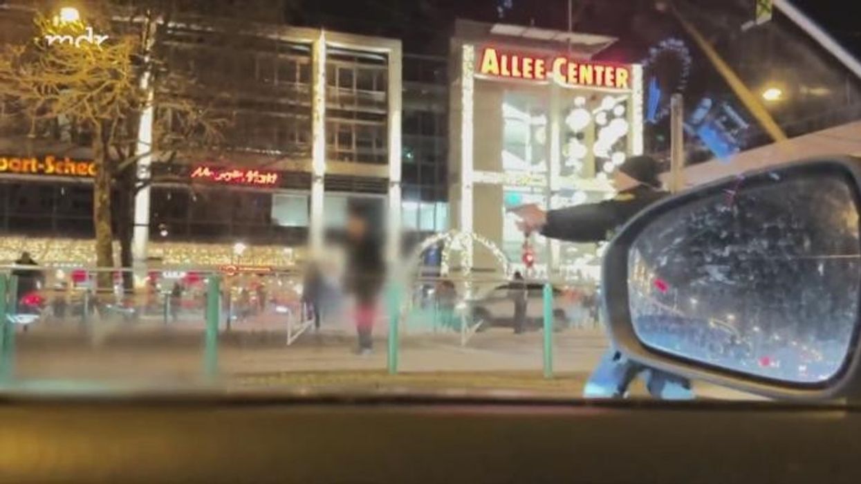 WATCH moment suspect is arrested in Magdeburg after car ploughs through Christmas market crowd
