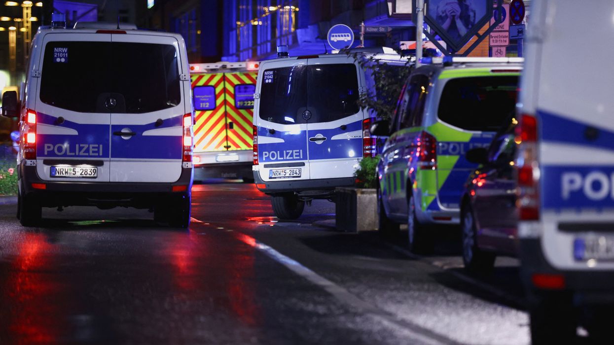 German police in Solingen