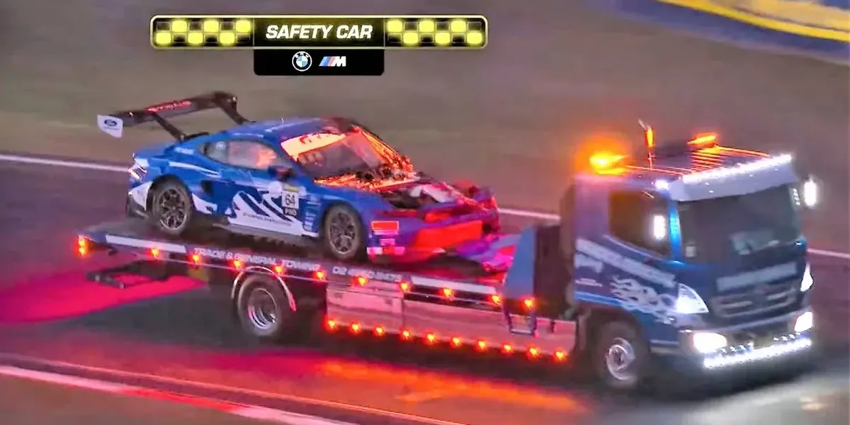 Racing driver makes feelings clear after crashing into kangaroo in horror 155mph crash Racing driver makes feelings clear after crashing into kangaroo in horror 155mph crash