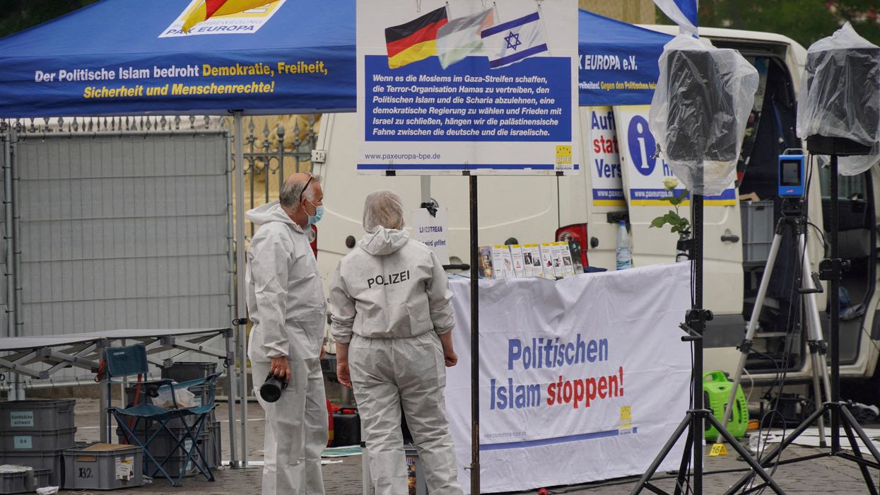 German right-wing politician STABBED just days after knife attack at anti-Islam rally