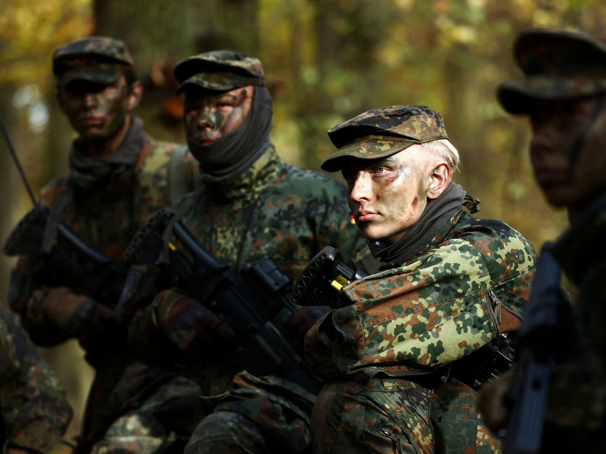 Germany calls up all 18-year-old men for military medical examination