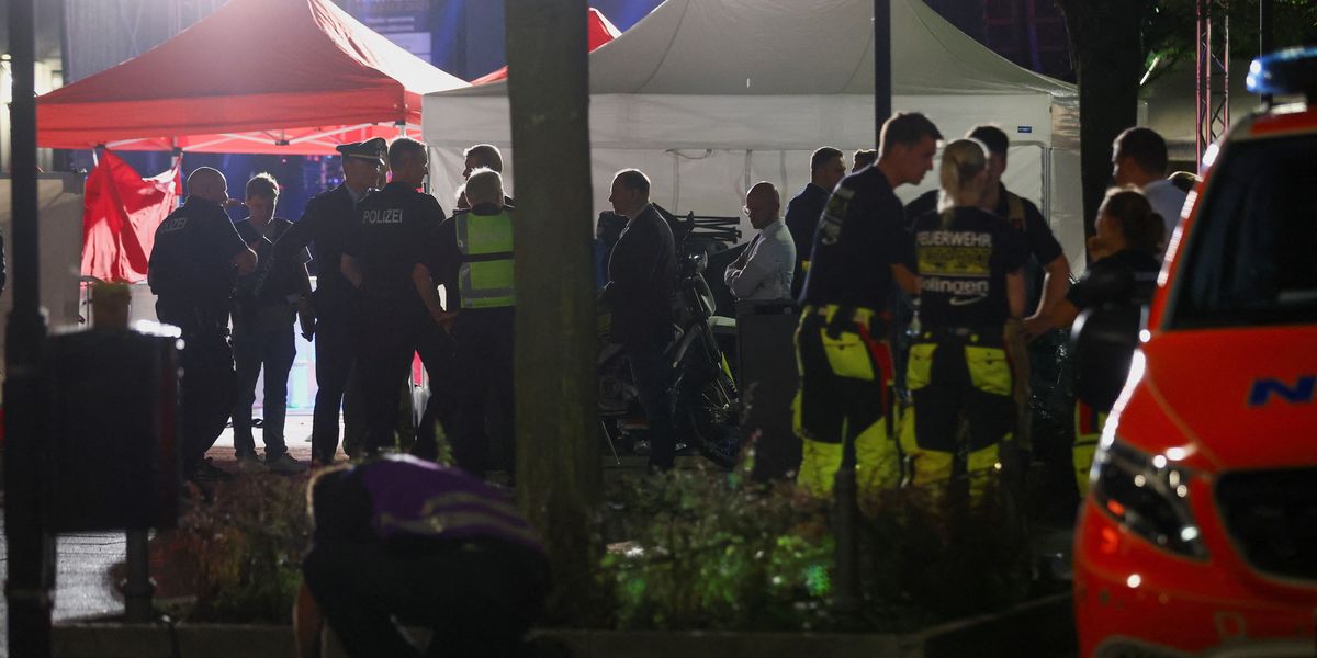 NextImg:Boy, 15, arrested after two men and one woman killed at festival in Germany