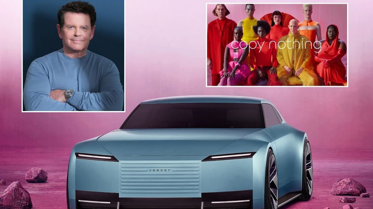 Gerry McGovern, the Jaguar Type 00 electric concept car and Jaguar's 'Copy Nothing' advert