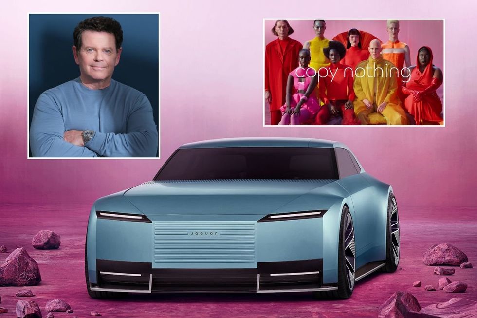 Gerry McGovern, the Jaguar Type 00 electric concept car and Jaguar's 'Copy Nothing' advert