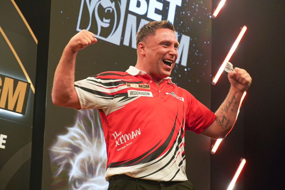 Gerwyn Price is looking for revenge on Luke Littler