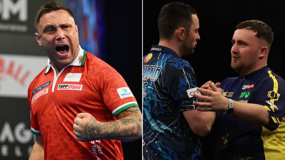 Gerwyn Price Luke Littler Luke Humphries