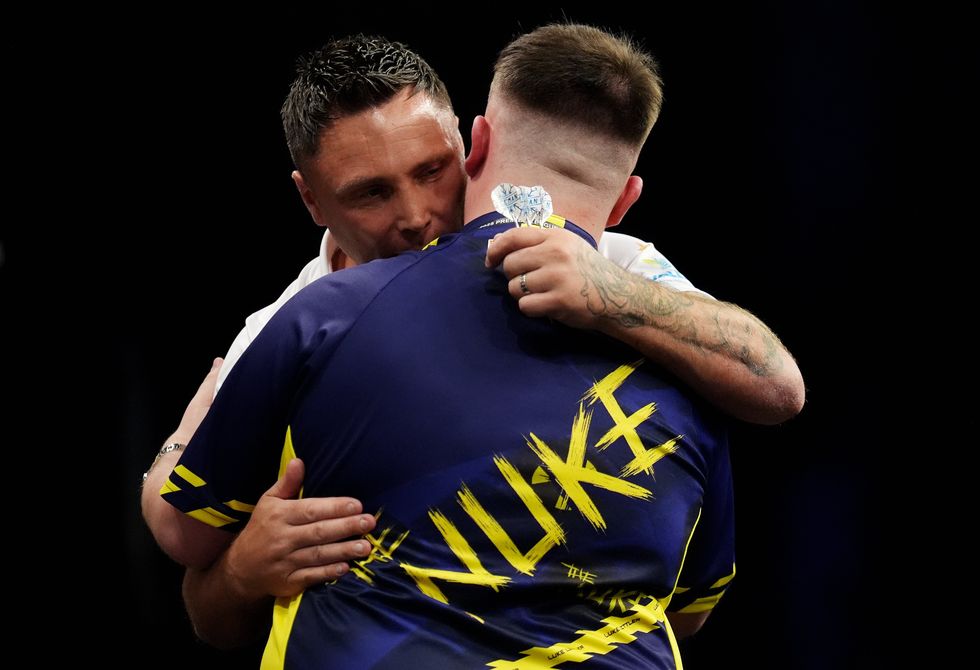 Gerwyn Price Luke Littler