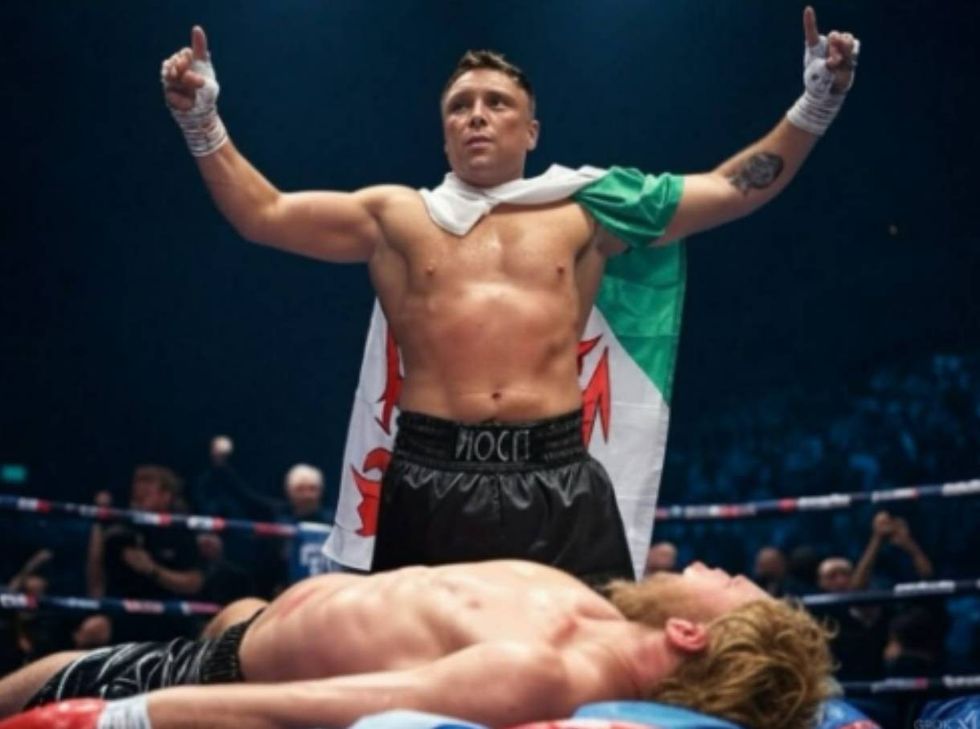 Gerwyn Price published an AI image of him knocking out Jake Paul