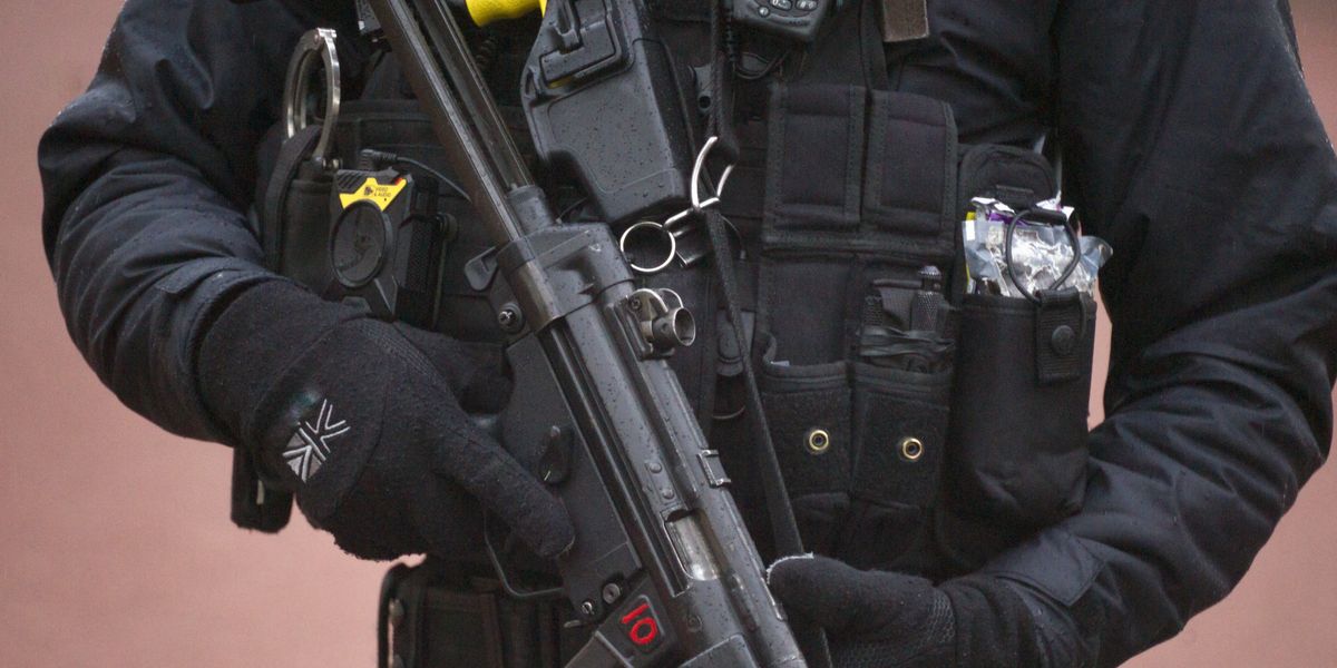 NextImg:Six people suspected of terrorism arrested in London as police raid community centre