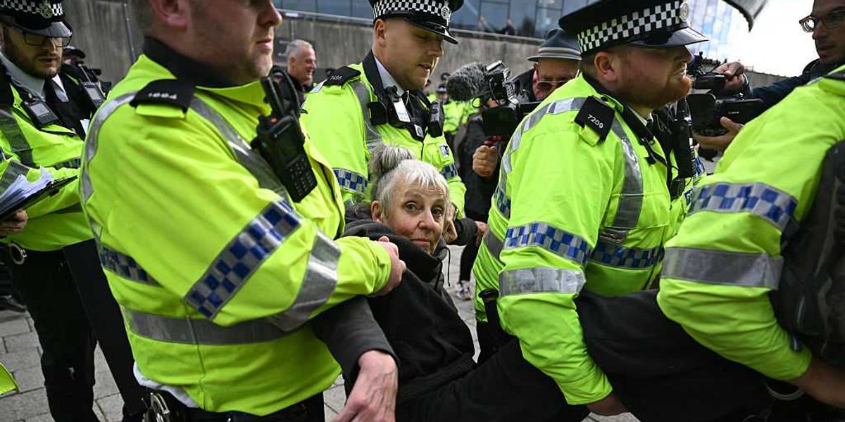 Palestine Action protest in Liverpool at Labour conference sparks dozens of arrests with 66 activists detained by police Palestine Action protest in Liverpool at Labour conference sparks dozens of arrests with 66 activists detained by police