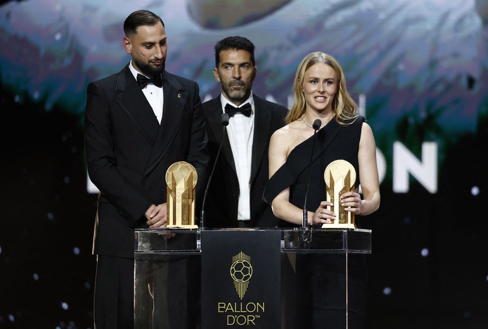 Gianluigi Donnarumma, Hannah Hampton