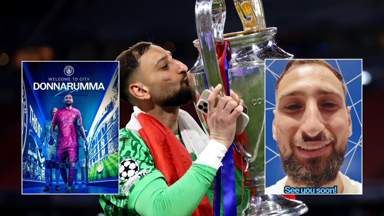 Gianluigi Donnarumma joins Manchester City in £26m deal