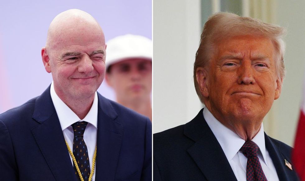 Gianni Infantino Donald Trump