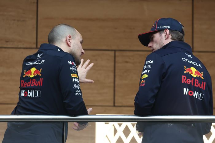 Gianpiero Lambiase is Max Verstappen's race engineer at Red Bull