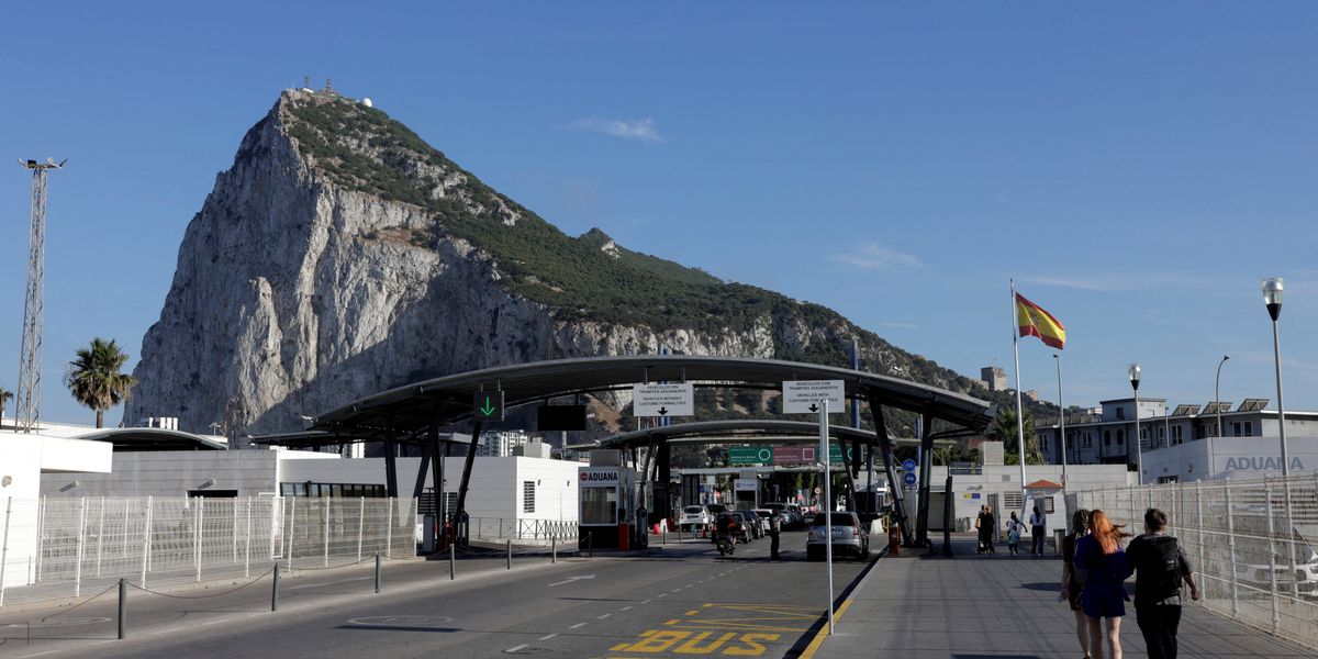 NextImg:Gibraltar border war erupts after draconian Spanish officials start stamping passports in tit-for-tat row