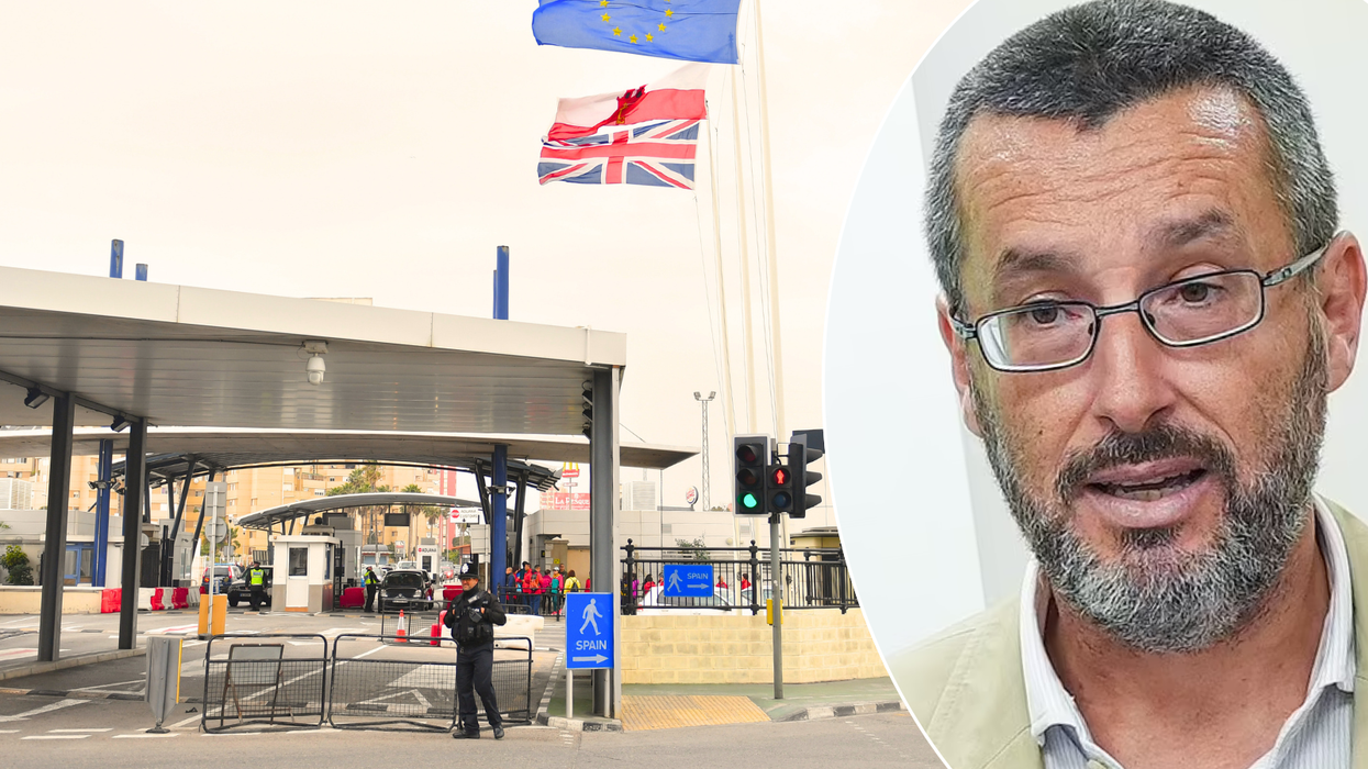 Gibraltar border/Juan Franco