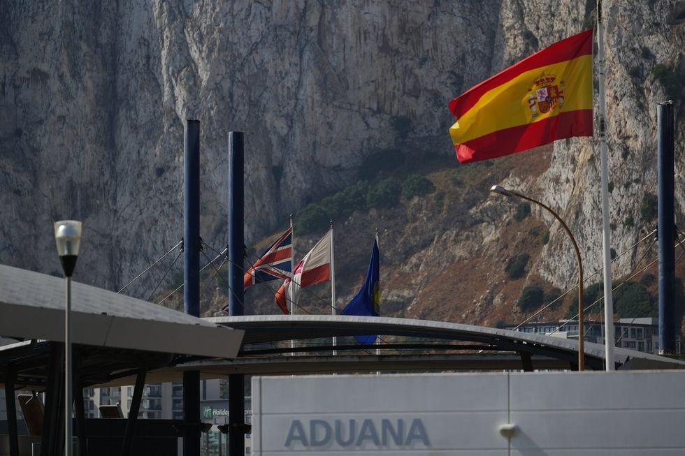 Gibraltar border