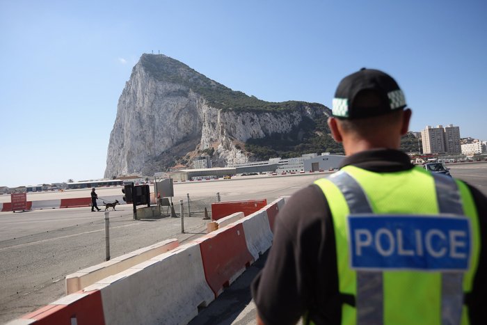 Gibraltar border