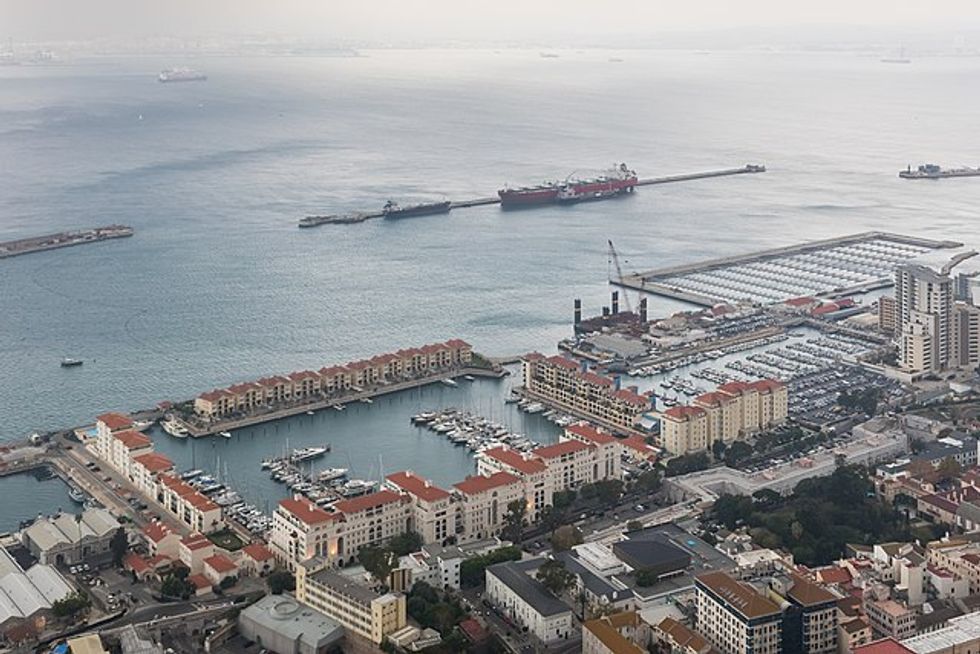 Gibraltar is currently not within the area
