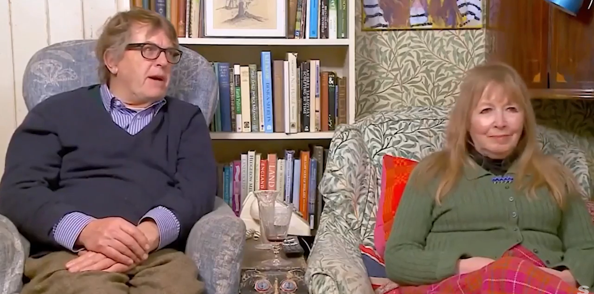 Giles Wood and Mary Killen