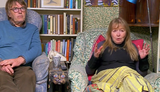 Giles Wood and Mary Killen