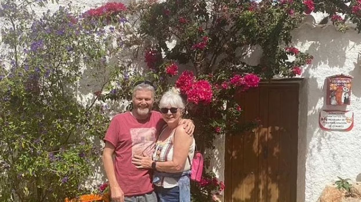 Gillian and husband Tom